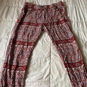 BoHo cuffed pants